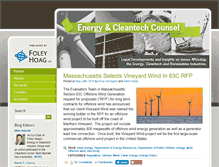 Tablet Screenshot of energycleantechcounsel.com